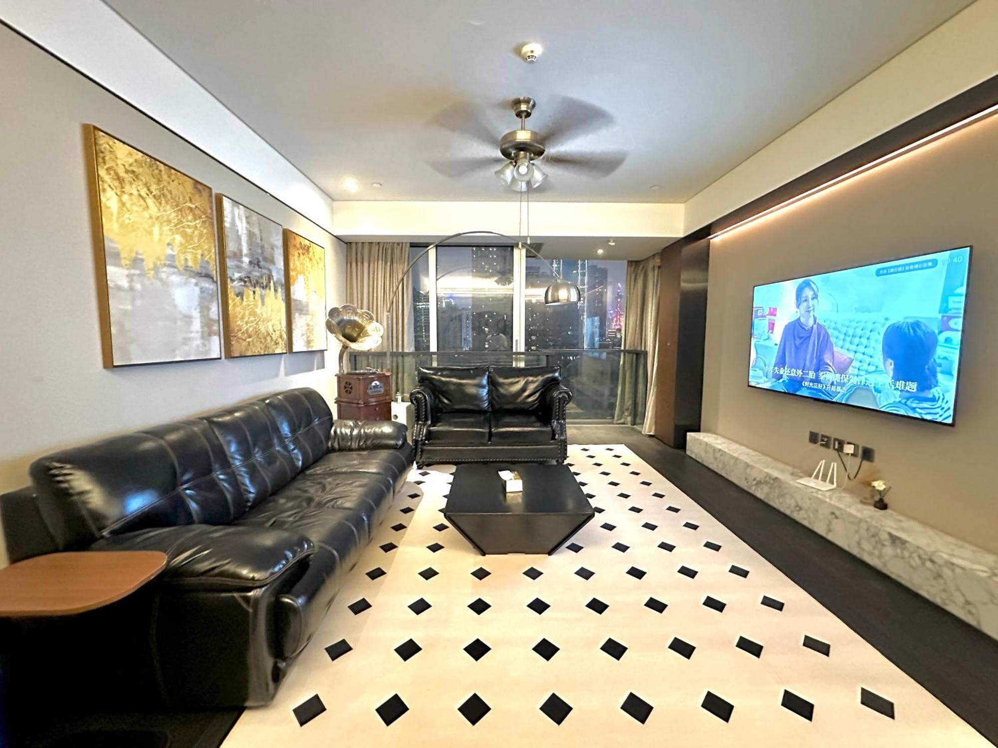 Zhome-Luxury Three-Bedroom Suite-Near The Bund Sanghaj Kültér fotó